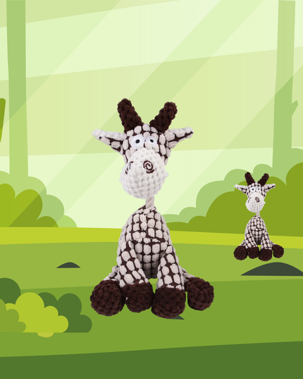 Beige Donkey Toy