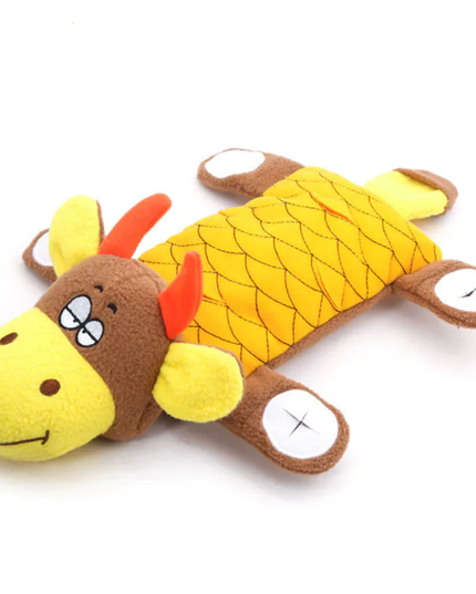 Plush dragon toy with a white background