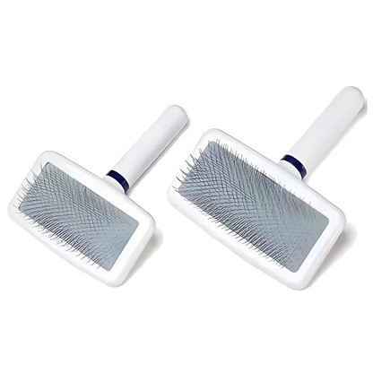 White Fluffy Knot Comb