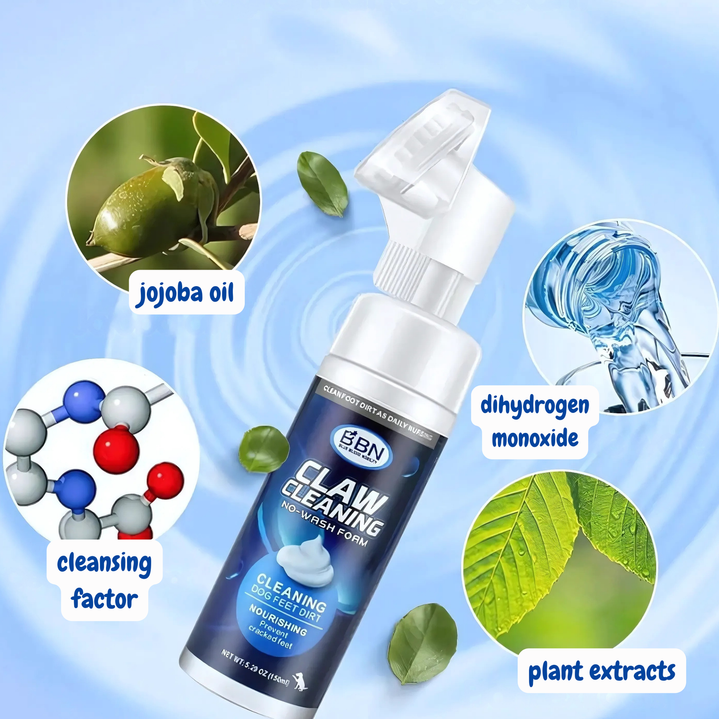 Paw Foam Cleaner (No Rinse)