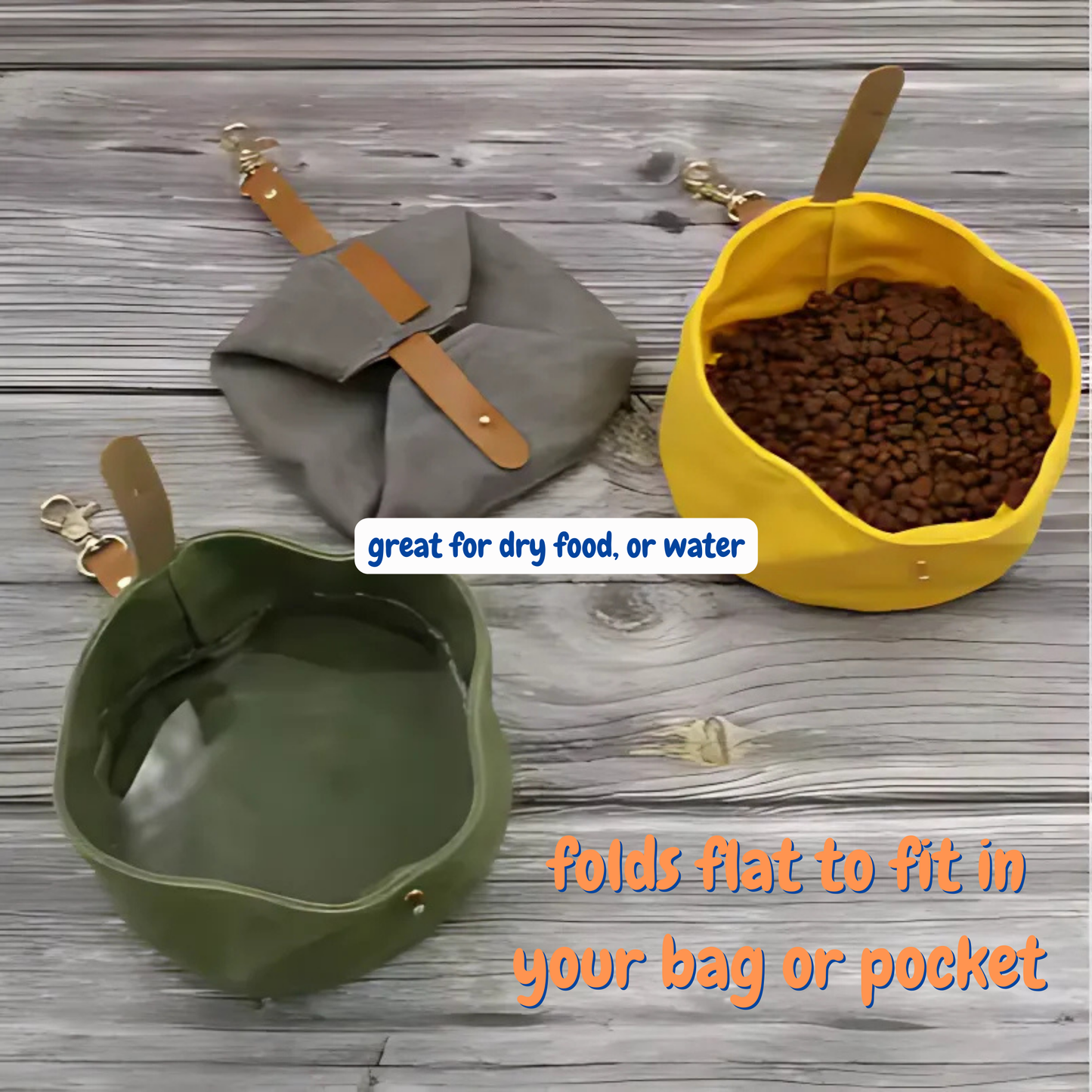 Portable Folding Bowl