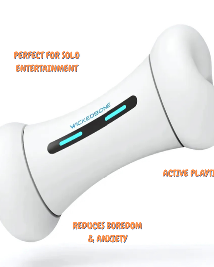 White electronic device with 'Wicked Bone' branding on a white background